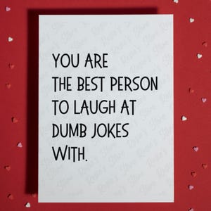 Card for Best Friend Girlfriend Boyfriend Husband Wife Gift Ideas for Her or Him Friendship Gift Ideas Birthday Christmas Valentine's Day