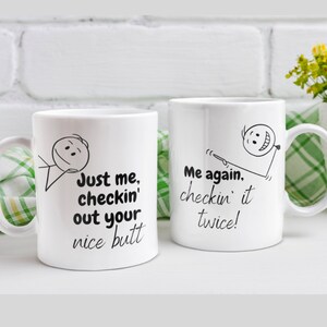 Gift for Her Couples Gift for Girlfriend Wife Coffee Mug Valentines Day Anniversary Just Me Cup for Her Birthday Gift Lover Gift Ideas