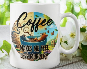 Geschenk für ihn Lustige Kaffeetasse für sie Kaffee-Liebhaber-Cup-Geschenk für Freund-Kaffeetasse für sie die beste Freundin Geschenk Katze Liebhaber Mitarbeiter Geschenk