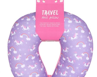 Unicorn neck pillow | Etsy Rainbow Unicorn Travel Neck Pillow