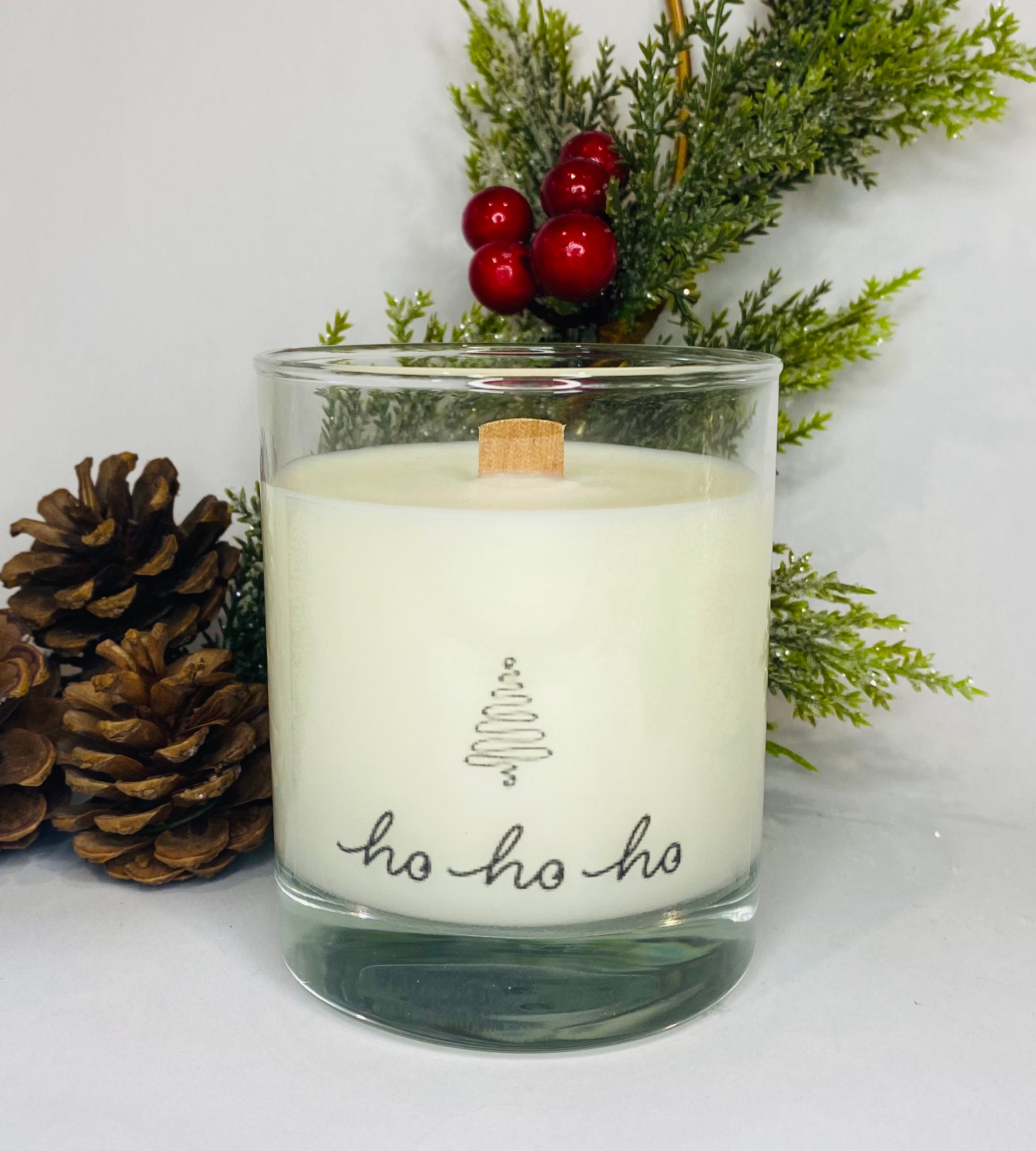 Christmas Jar Candles Jar Candles Christmas Candles  Etsy UK