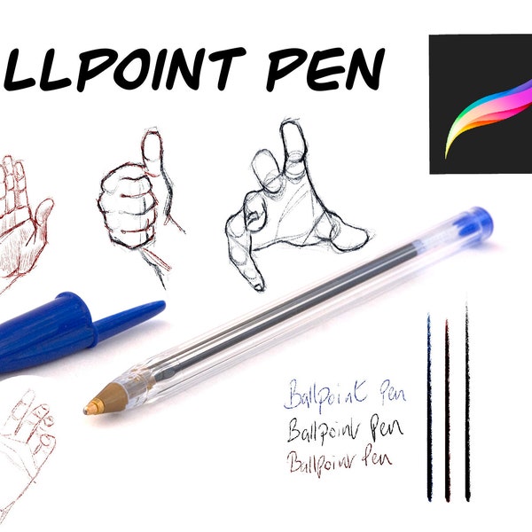 Procreate Ballpoint Pen Brush