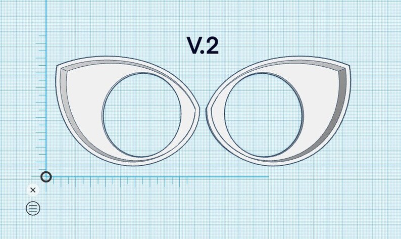 Fursuit Eyes 3D Printed Eyes Fursuit Eye DIY Kit With - Etsy