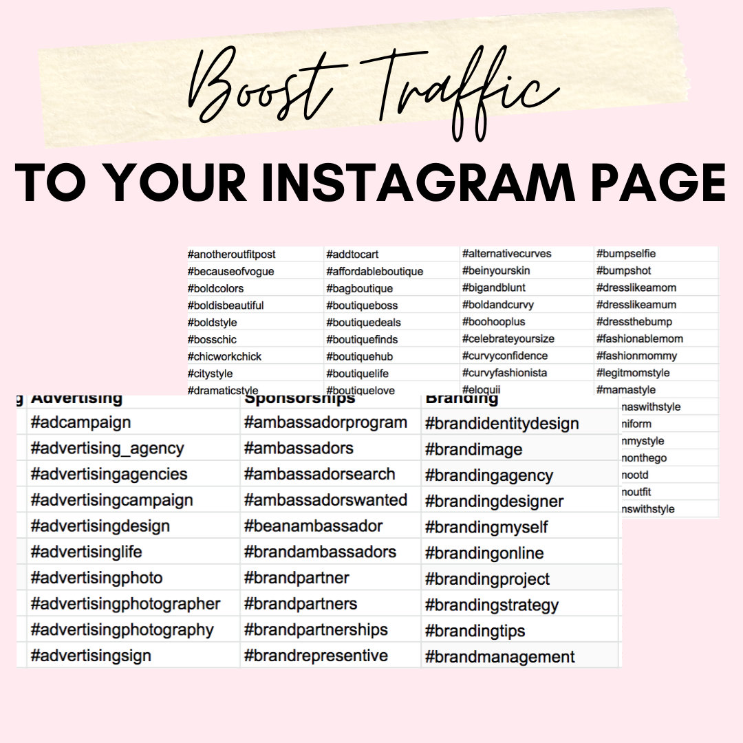 1000 Hashtags 50 Niches Instagram Hashtags Hashtags Library Hashtags ...