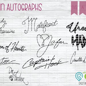 Villain AutoGraphs