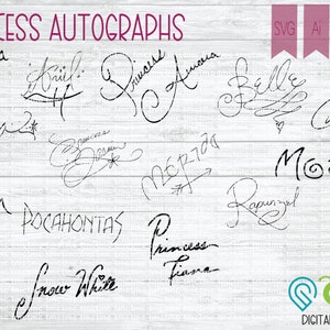 Princess Autographs