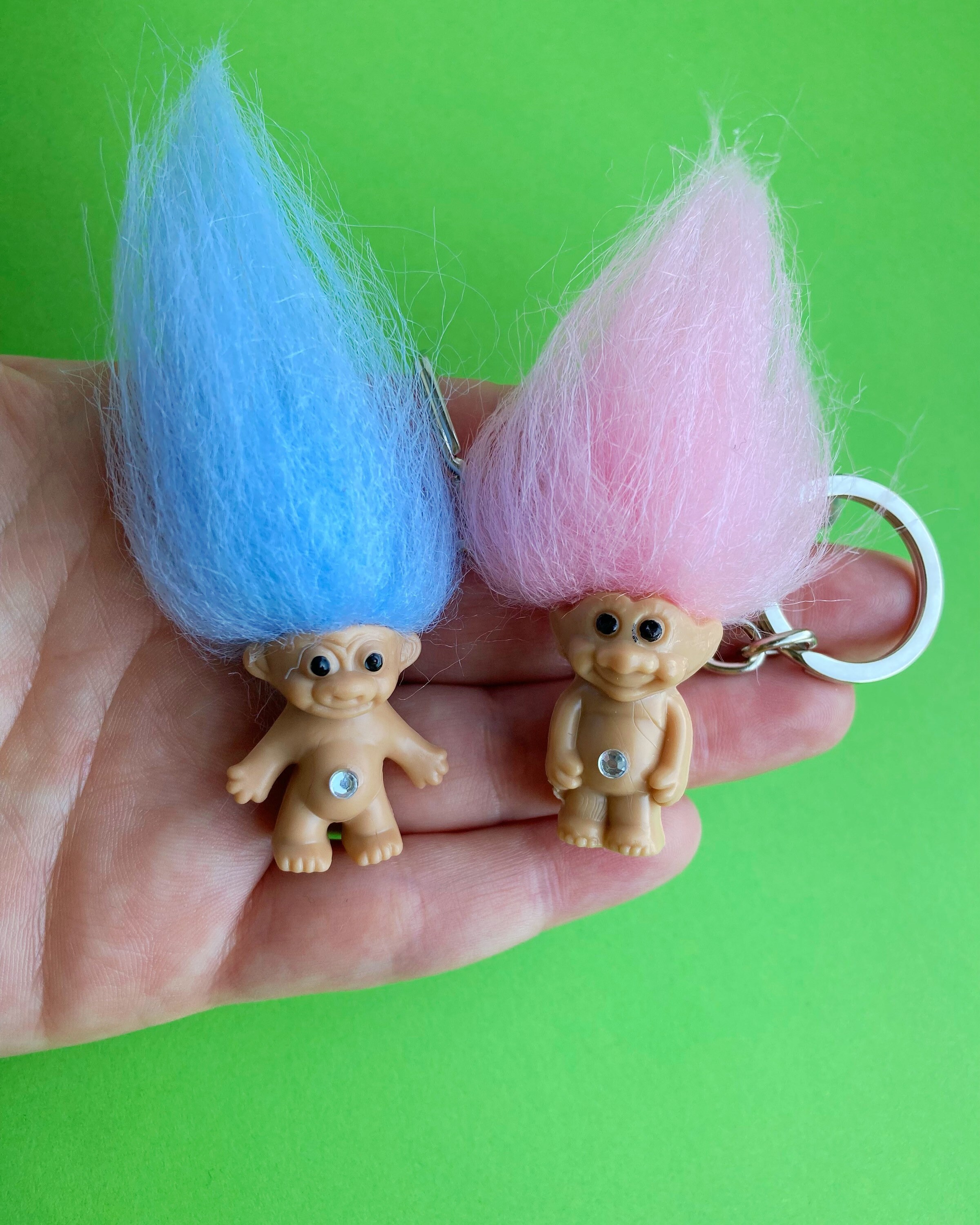 Troll Doll Keyring/90s/iconic Etsy