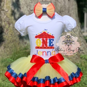 Circus Birthday Outfit Carnival Birthday Tutu Circus Tutu Etsy Canada
