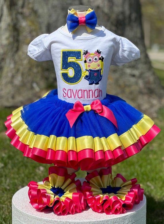 Minion birthday outfit girl deals