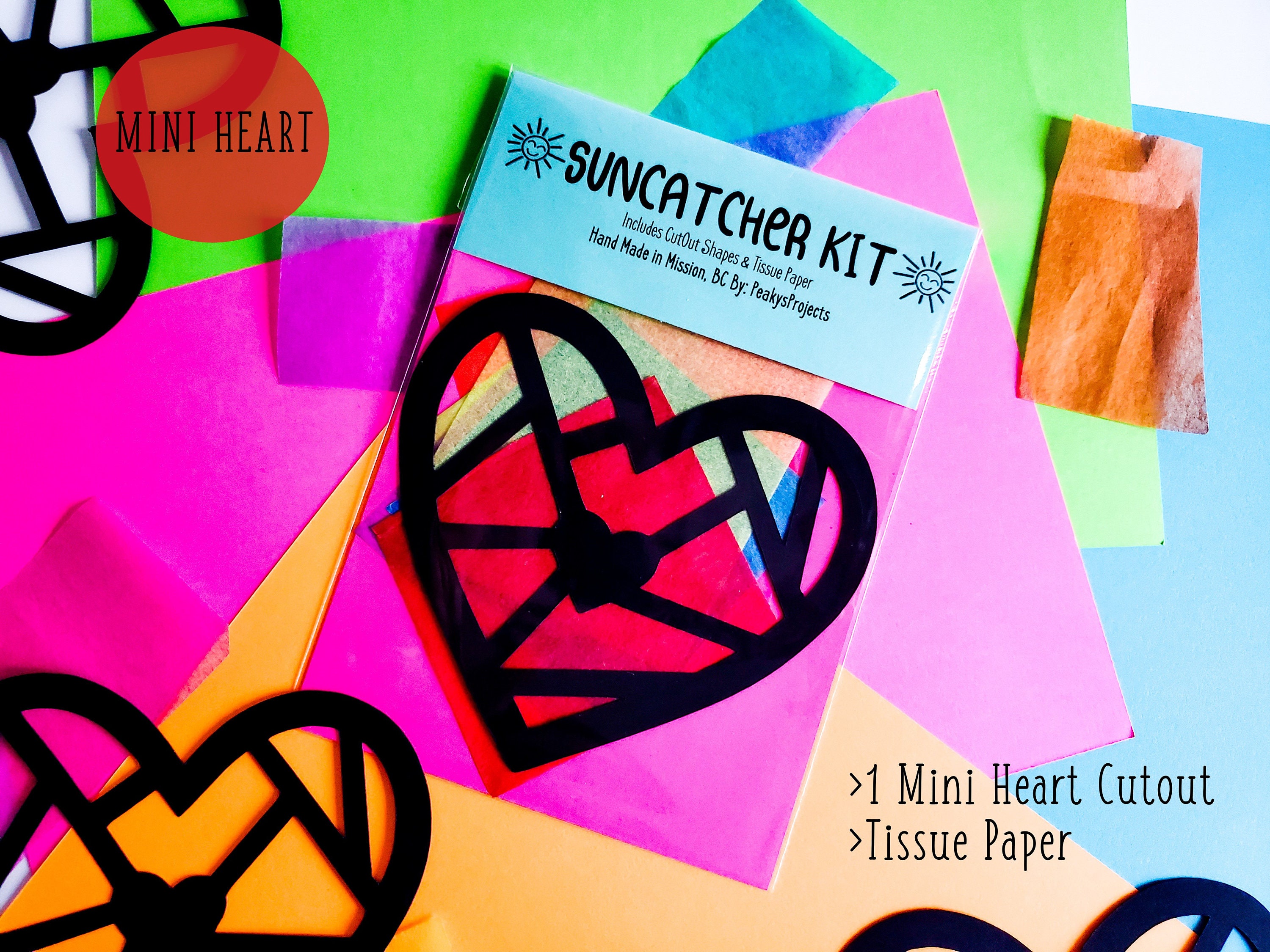 Mini Heart Tissue Paper Mini Heart Tissue Paper