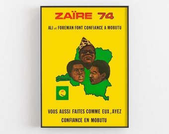 モハメド・アリ対ジョージ・フォアマンの無敗ヘビー級世界選手権の
