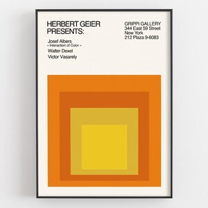 Yellow Albers - Etsy