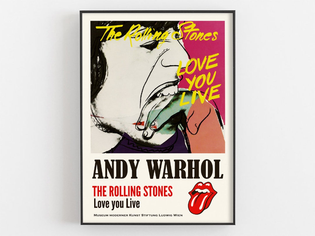 Rolling Stones Love You Live Album Cover, Andy Warhol Giclée Fine Art Print, Rock Music Wall Decor, Musician Gifts, Concert Theatre Poster - Etsy Rolling Stones Love You Live Album Cover, Andy Warhol Giclée Fine Art Print, Rock Music Wall Decor, Musician Gifts, Concert Theatre Poster - Etsy