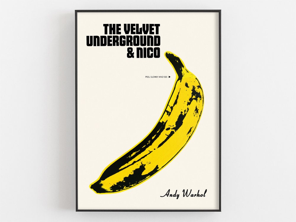 Velvet underground poster - Etsy 日本