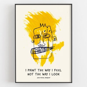 バスキア: 展覧会 ポスター 絵画