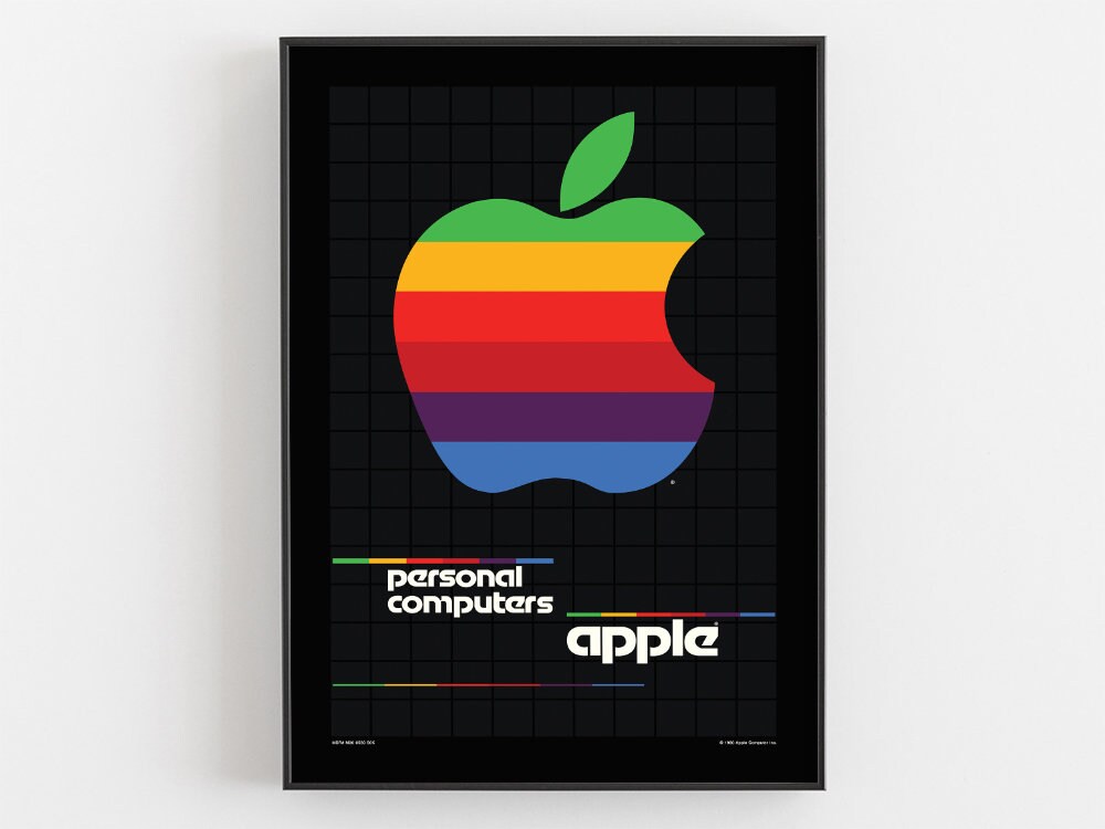 Original six-color Apple Computer sign hits auction block