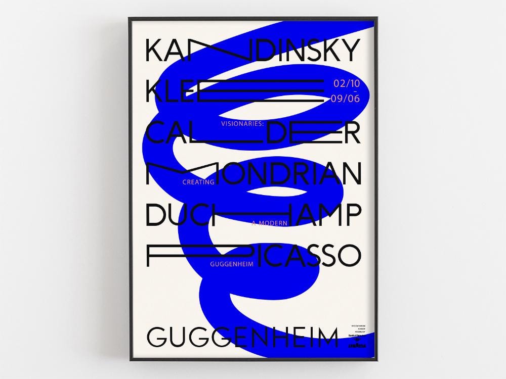 Calder poster - Etsy 日本