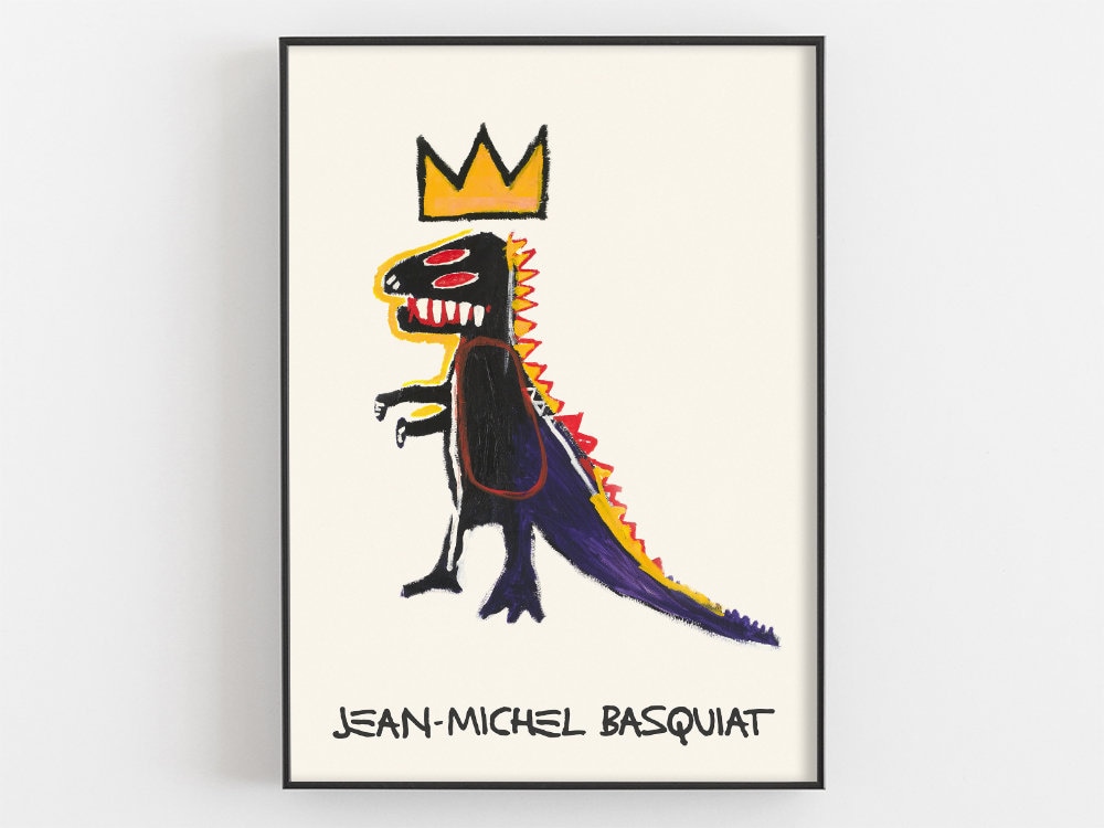 Tote Bag - JEAN MICHEL BASQUIAT Crown - The Sarut Group