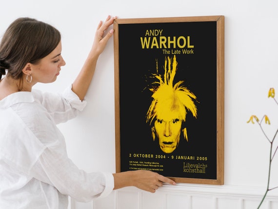 アンディ ウォーホル 展示ポスター 2