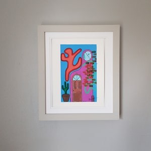 Acrylic abstract painting - &quot;Home 53&quot;