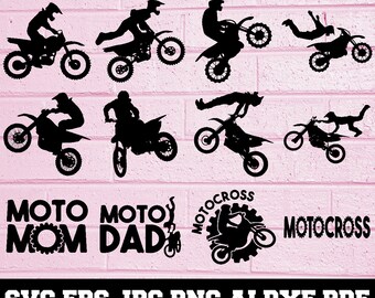 Dirt Bike Vector Etsy