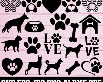 Download Dog Love Svg Etsy 3D SVG Files Ideas | SVG, Paper Crafts, SVG File