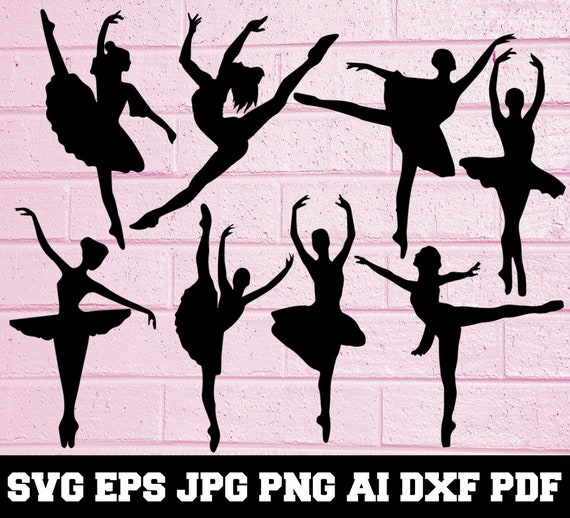 Download Ballerina Svg Ballerina Silhouette Svg Cut Files Etsy