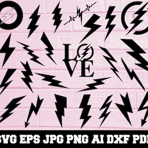 Flash SVG - Silhouette Flash - Fichiers coupés SVG - Flash Bundle SVG - Flash Clipart - Flash Cut File - Flash Vector - Téléchargement instantané