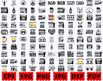 Beer SVG | Beer Dad SVG | Alcohol SVG | Drinking Svg | Beer Mug Svg | Beer Cheers Svg | Cut Files for Cricut & Silhouette | Eps Dxf Png Jpg