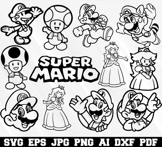 Free Free 158 Free Super Mario Svg Files SVG PNG EPS DXF File