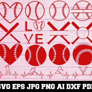 BaseballSVG - Baseball Silhouette - SVG Cut Files - Baseball Bundle SVG - Baseball Clipart - Baseball Cut File - Sport - Instant Download