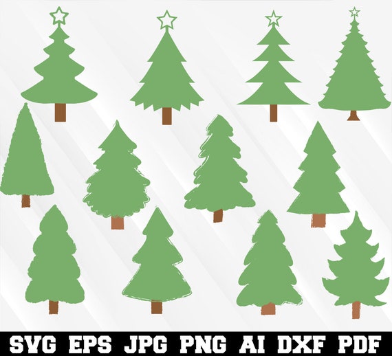 Download Svg Cut Files Christmas Tree Bundle Svg