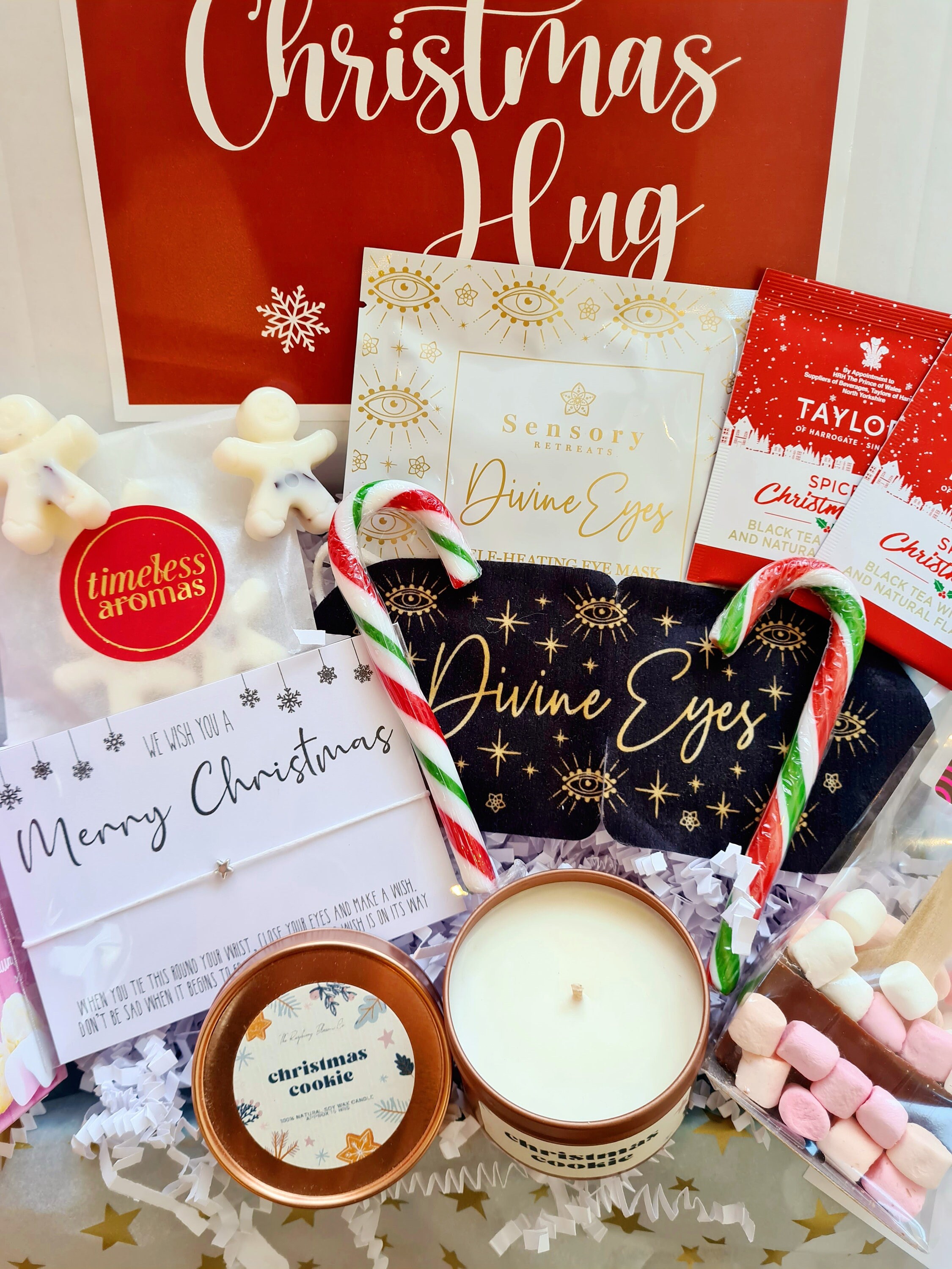 Luxury Christmas Hamper for Her Christmas Pamper Hamper Gift Etsy UK