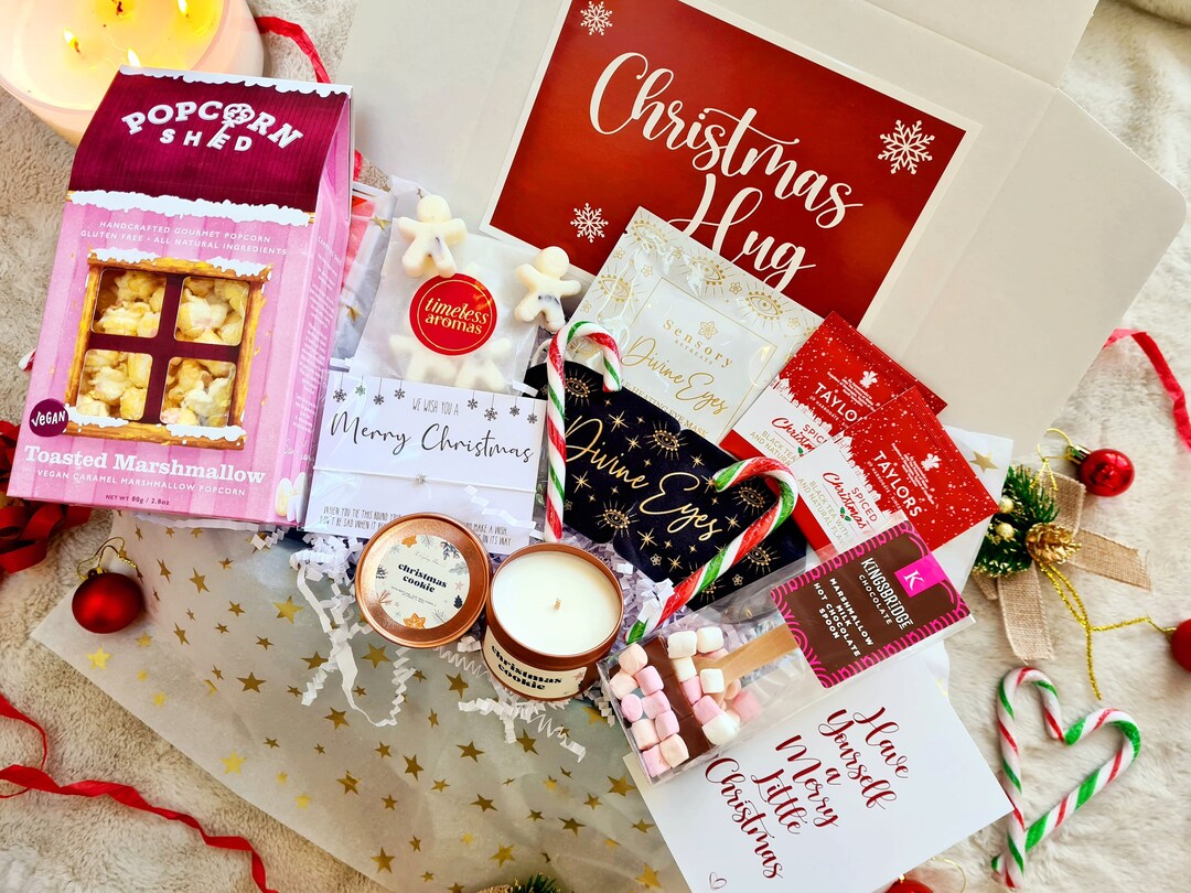 Luxury Christmas Hamper for Her Christmas Pamper Hamper Gift Etsy UK