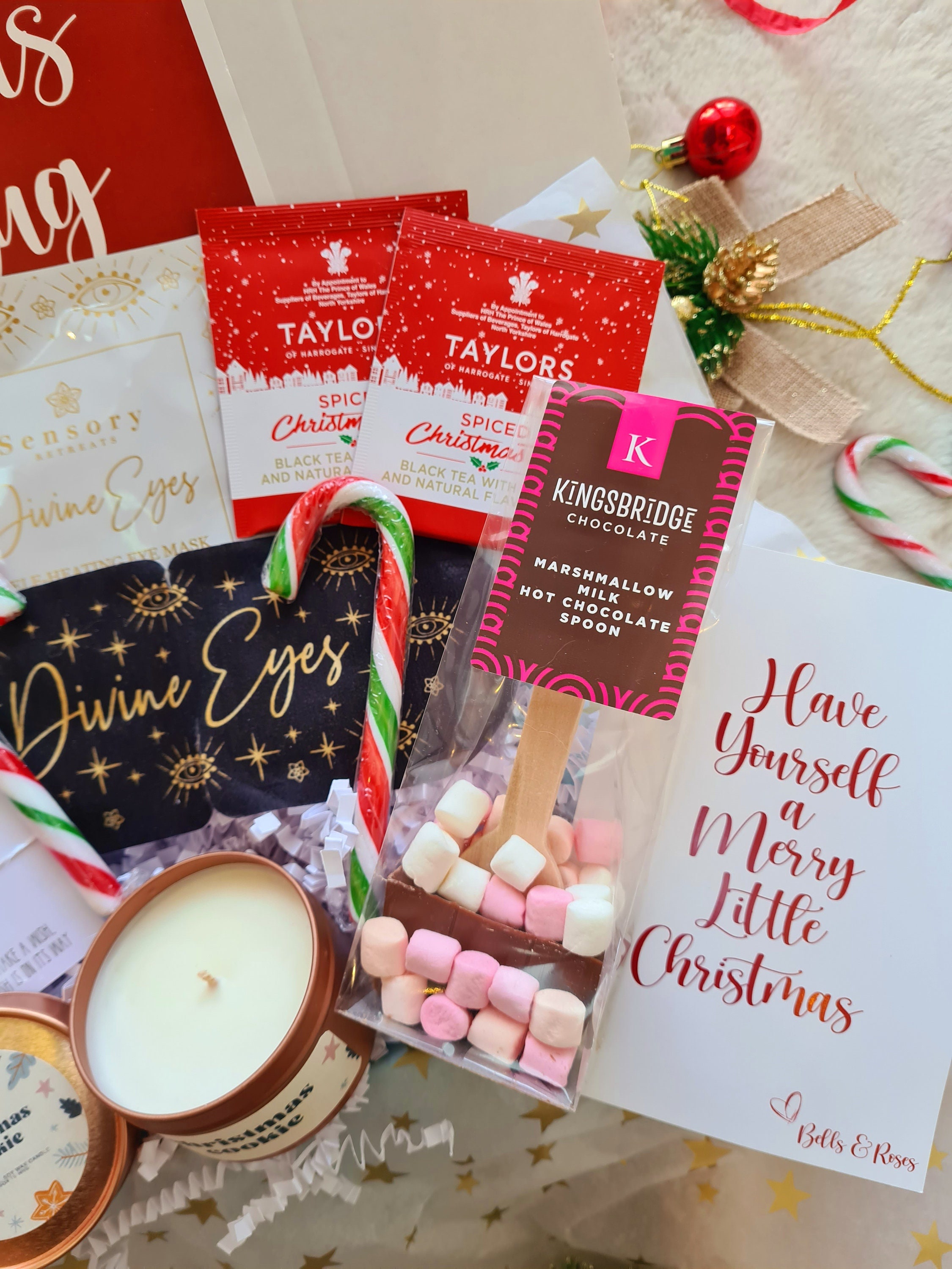 Luxury Christmas Hamper for Her Christmas Pamper Hamper Gift Etsy UK