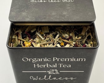 Organic Immune Boosting Tea: Echinacea Elderberry Wellness Blend