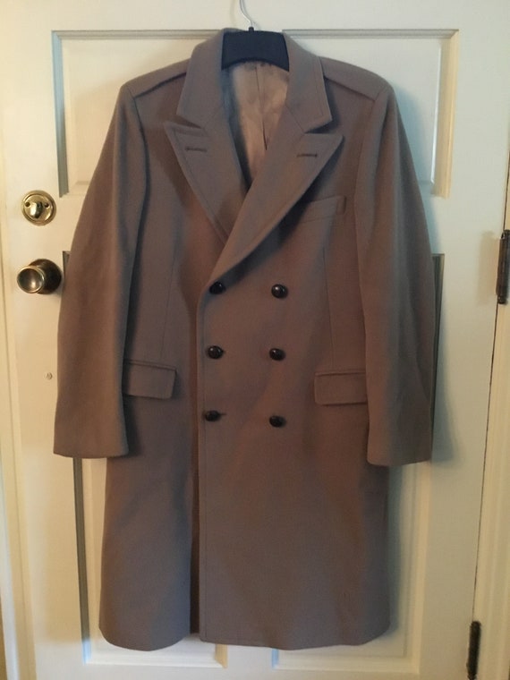 Camel Wool Overcoat