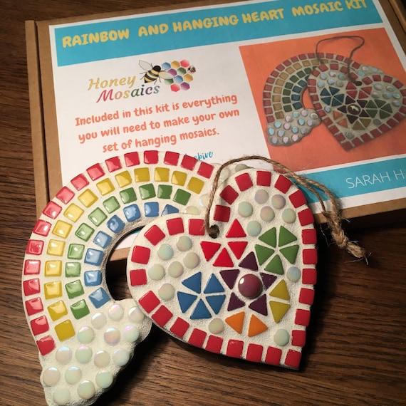 Childs Mosaic Craft Kit 5 Mosaic Kits to Pick From 