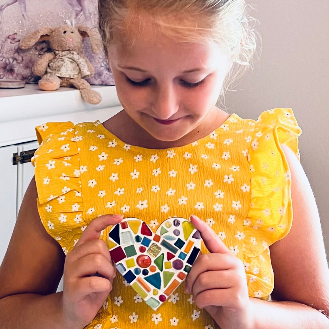 Childs Mosaic Craft Kit 5 Mosaic Kits to Pick From Etsy UK