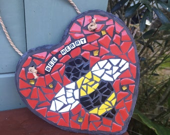 Christmas Mosaic Craft Kit - Make your own hanging Christmas decoration