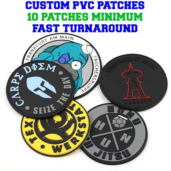 Edc Pvc Patches Etsy