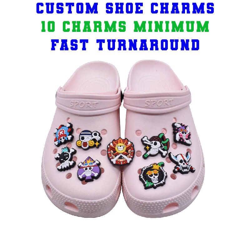 Custom Shoe Charms, Custom Jibbitz, Pins for Crocs, Rubber Shoe Charms,  Croc Shoe Charms, Made to Order Charms 