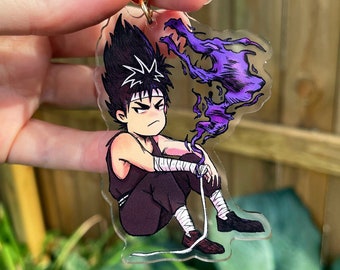 Llavero Hiei / Colgante acrílico de anime de 7,6 cm