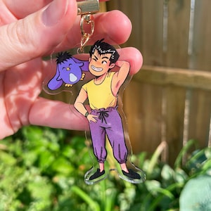 Yusuke Keychain | 3 Inch Anime Acrylic Charm