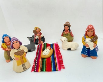 Ethnic Nativity Scene.