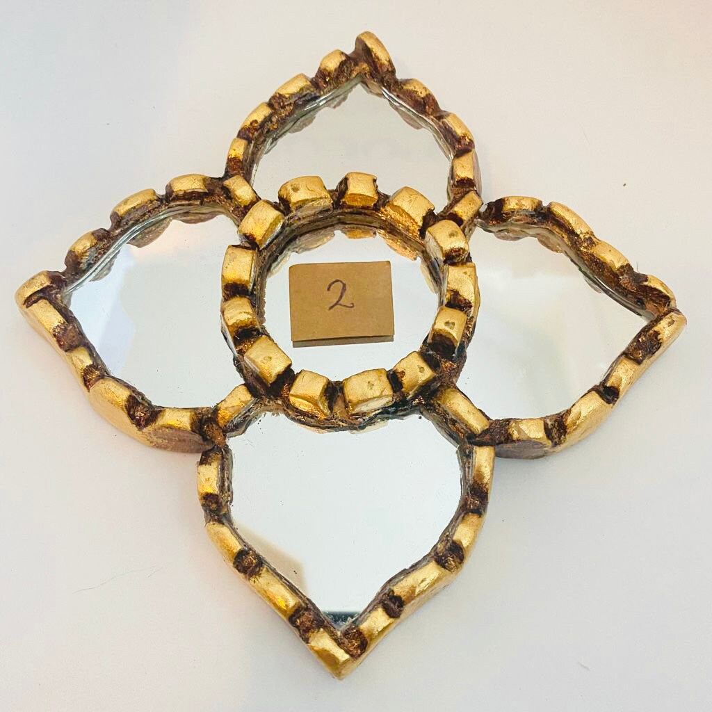 Gold Mirrors Etsy