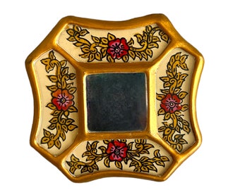 Handmade Peruvian Mirror - Home Decor - 4.5" Frame - 5 Color Options