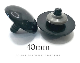 100x Black Plastic Safety Eyes Toy for Teddy Bear Doll Animal Making Craft xkUNC 100x Black Plastic Safety Eyes Toy for Teddy Bear Doll Animal Making Craft xkUNC