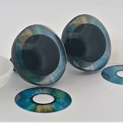 Kawaii Style Round Safety Eyes and Washers Sizes 8mm to 16mm Etsy