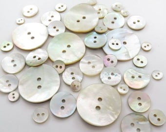 Mother of pearl buttons deals